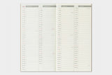 TRC 2026 Weekly Vertical Diary Regular size - 5 - Traveler's Company - Tidformera