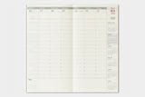 TRC 2026 Weekly Vertical Diary Regular size - 6 - Traveler's Company - Tidformera