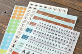 TRC 2027 Customized Sticker set - 7 - Traveler's Company - Tidformera