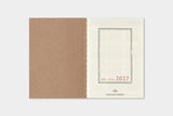 TRC 2027 Weekly Diary Passport size - 3 - Traveler's Company - Tidformera