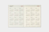 TRC 2027 Weekly Diary Passport size - 4 - Traveler's Company - Tidformera