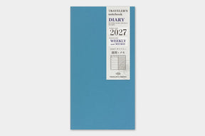 TRC 2027 Weekly + Memo Diary Regular size - 1 - Traveler's Company - Tidformera