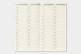 TRC 2027 Weekly + Memo Diary Regular size - 5 - Traveler's Company - Tidformera