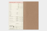 TRC 2027 Weekly Vertical Diary Regular size - 7 - Traveler's Company - Tidformera