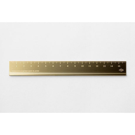 TRC Brass Mässing  - Ruler - 1 - Traveler's Company - Tidformera