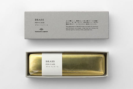 TRC Brass Pencase Solid Brass - 1 - Traveler's Company - Tidformera