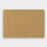 TRC SPIRAL RING NOTEBOOK B6 Kraft - Traveler's Company - Tidformera