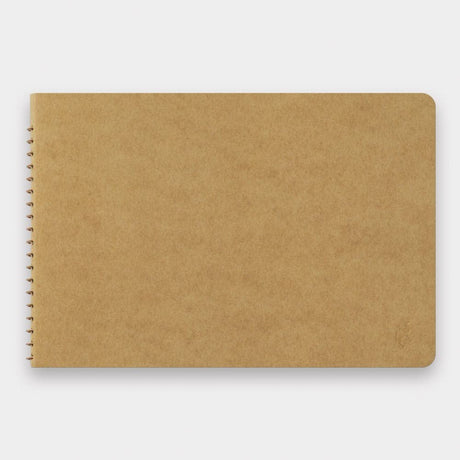 TRC SPIRAL RING NOTEBOOK B6 Kraft - Traveler's Company - Tidformera