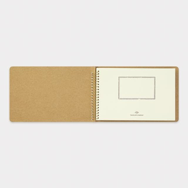 TRC SPIRAL RING NOTEBOOK B6 Paper Pocket - Traveler's Company - Tidformera