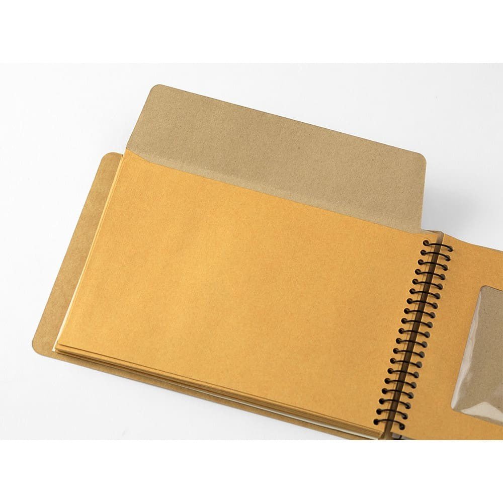 TRC SPIRAL RING NOTEBOOK B6 Window Envelope - Traveler's Company - Tidformera