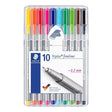 Triplus Fineliner 10-färger - Staedtler - Tidformera