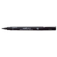 Uni Pin Chisel Pen Black - 2,0 - 1 - Uni Mitsubishi Pencil - Tidformera