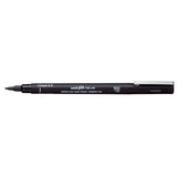 Uni Pin Chisel Pen Black - 2,0 - 1 - Uni Mitsubishi Pencil - Tidformera