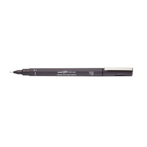 Uni Pin Fineliner Dark Gray 0,1 - 1 - Uni Mitsubishi Pencil - Tidformera