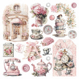 Vellum Paper 15 x 15 cm - Timeless Moments - 6 - pack - 5 - Ciao Bella - Tidformera