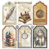 Vellum Paper 15 x 15 cm - Wizard Academy - 6 - pack - 2 - Ciao Bella - Tidformera