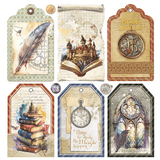 Vellum Paper 15 x 15 cm - Wizard Academy - 6 - pack - 2 - Ciao Bella - Tidformera