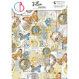 Vellum Paper A4 - Esprit De Voyage - 6 - pack - 1 - Ciao Bella - Tidformera