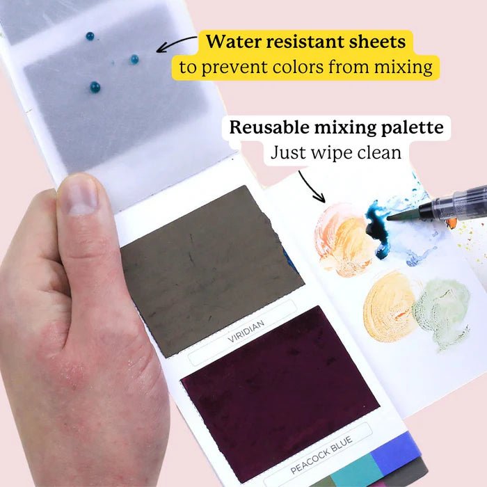 Viviva Colorsheets - Original 16 colors set - 4 - Viviva colors - Tidformera