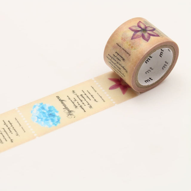 Washi Fab Dot punch - Flower - MT masking tape - Tidformera