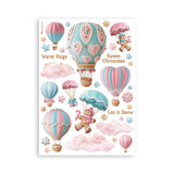 Washi pad - Candy Christmas - 7 - Stamperia - Tidformera