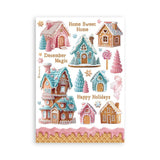 Washi pad - Candy Christmas - 2 - Stamperia - Tidformera