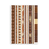 Washi pad - Coffee and Chocolate - Stamperia - Tidformera