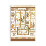 Washi pad - Cozy Family - 1 - Stamperia - Tidformera