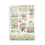 Washi pad - Daisy Art - 6 - Stamperia - Tidformera