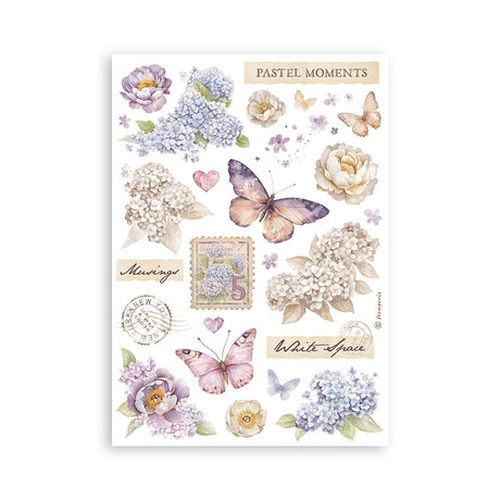 Washi pad - Quiet Days - 9 - Stamperia - Tidformera