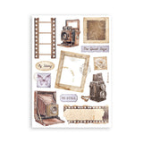 Washi pad - Quiet Days - 6 - Stamperia - Tidformera