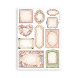 Washi pad - Romance forever - Stamperia - Tidformera