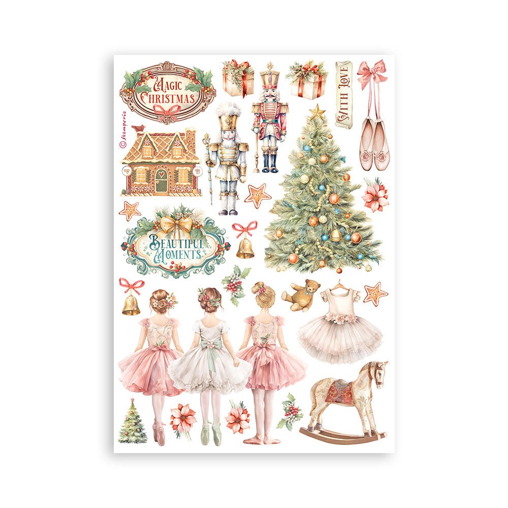 Washi pad - The Nutcracker - Stamperia - Tidformera