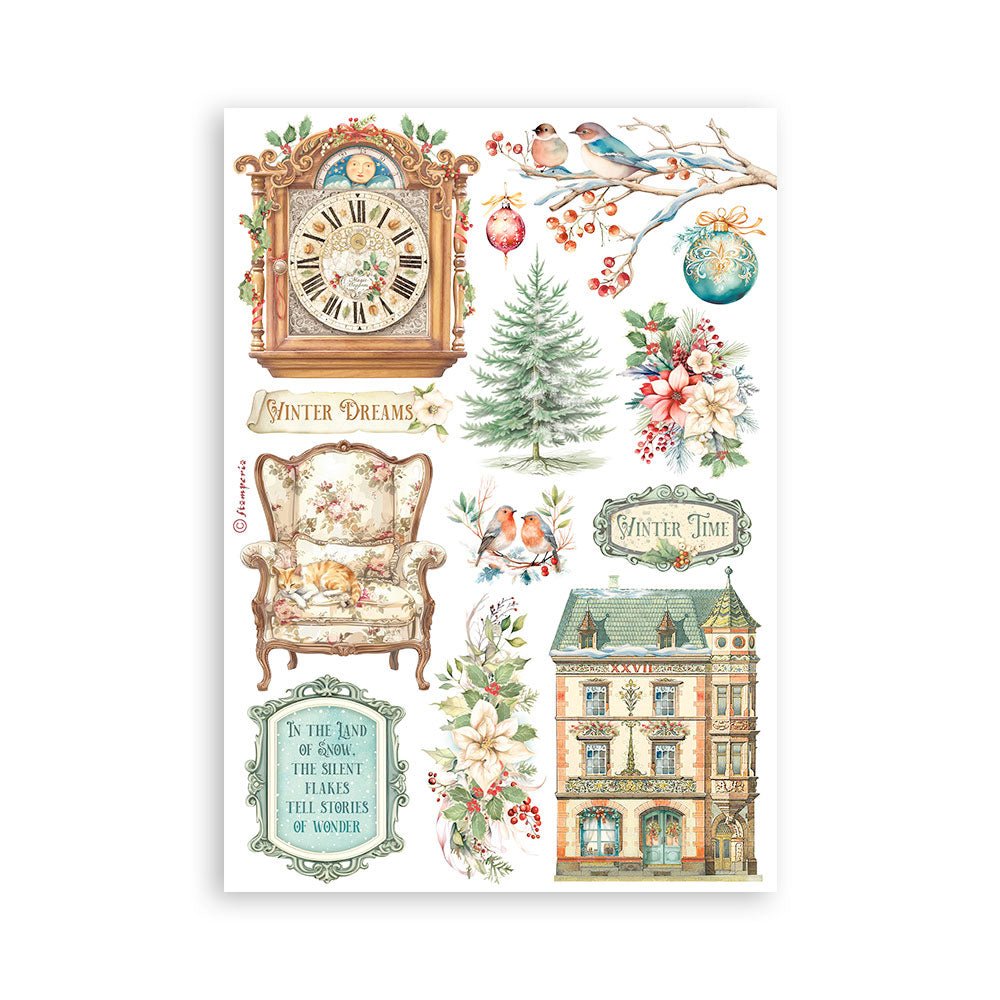 Washi pad - The Nutcracker - Stamperia - Tidformera