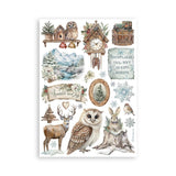 Washi pad - The Owl's House - 6 - Stamperia - Tidformera