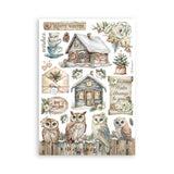 Washi pad - The Owl's House - 3 - Stamperia - Tidformera