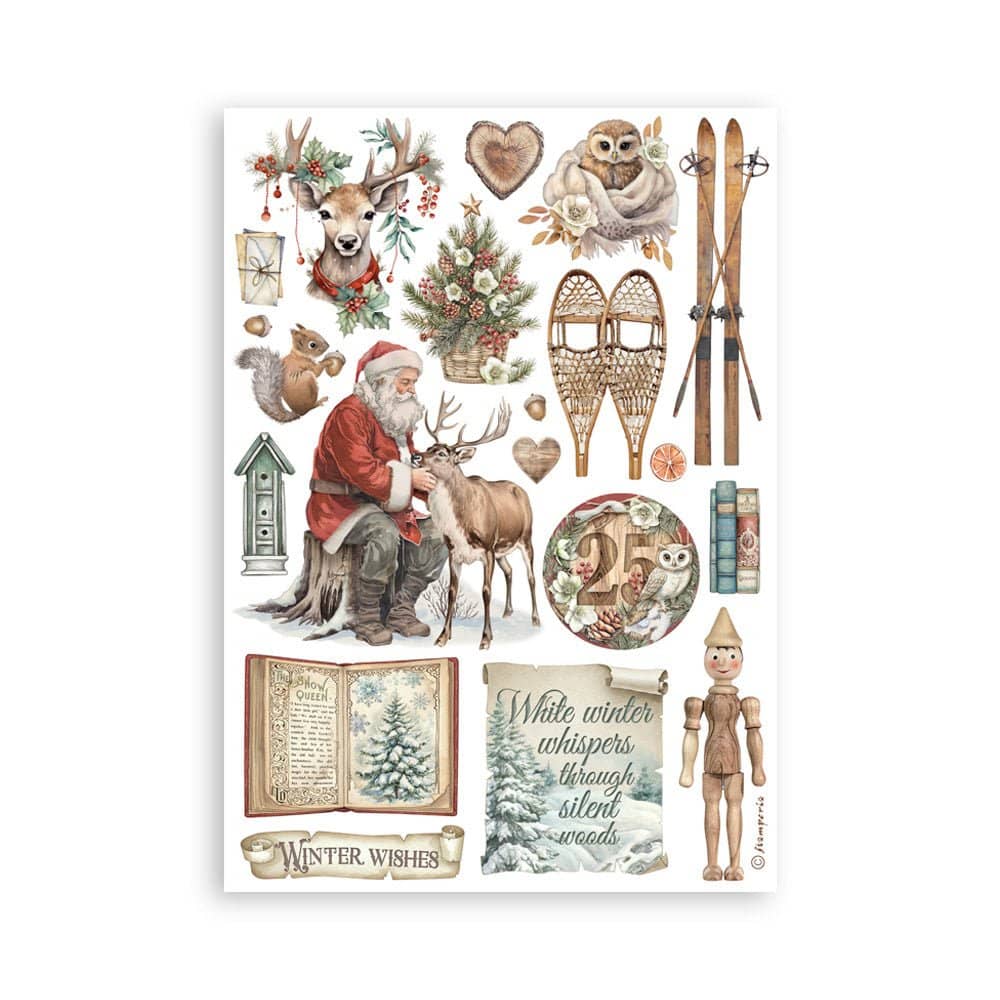 Washi pad - The Owl's House - 5 - Stamperia - Tidformera