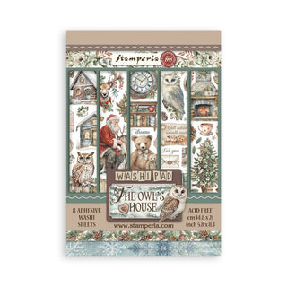 Washi pad - The Owl's House - 1 - Stamperia - Tidformera
