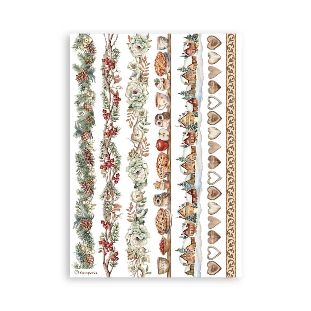 Washi pad - The Owl's House - 8 - Stamperia - Tidformera