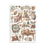 Washi pad - The Owl's House - 2 - Stamperia - Tidformera