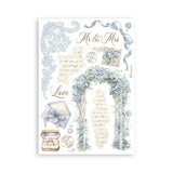 Washi pad - Timeless - 6 - Stamperia - Tidformera