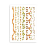 Washi pad - Whispering Woods - 8 - Stamperia - Tidformera