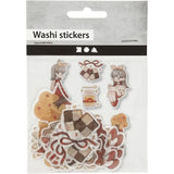 Washi Stickers Creotime - Nallebjörnar - Creotime - Tidformera