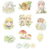 Washi Stickers Creotime - Söta sagofigurer - Creotime - Tidformera