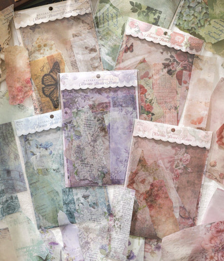 Washi stickers - Rococo Flower room - Powder - Other - Tidformera