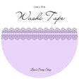 Washi tape 10 mm - Lace - Lilac Easter - 1 - Lana's Scrap Shop - Tidformera