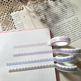 Washi tape 10 mm - Lace - Lilac Easter - 2 - Lana's Scrap Shop - Tidformera