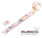 Washi tape #121 Autour de Mwa - Blush Parcels - 1 - Aall & Create - Tidformera