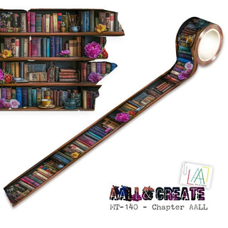 Washi tape 140 Autour de Mwa - Chapter - 1 - Aall & Create - Tidformera