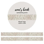 Washi tape 15 mm - Penpaling Paula - Anne's Book - 1 - Penpaling Paula - Tidformera